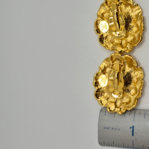 Kenneth Jay Lane For Avon  Clip On Earrings - Picture 5 of 10